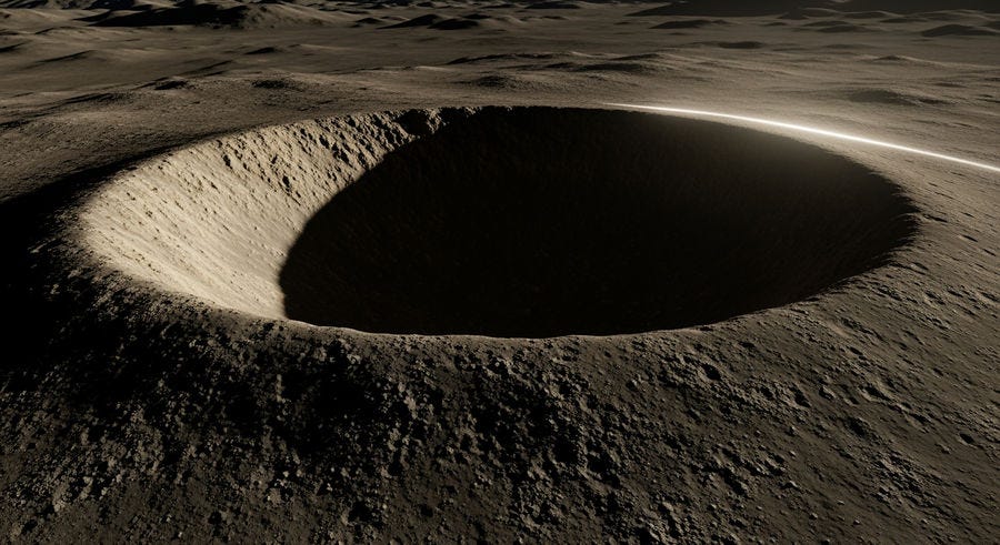 Moon’s Water Hidden Deep Within Its Interior