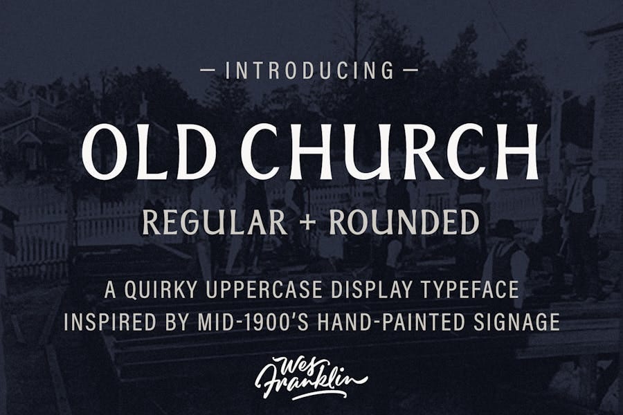 Old Church — Serif Display Font