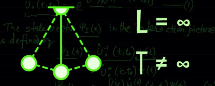 Why is the time period of a pendulum with infinite length is 84.6 minu