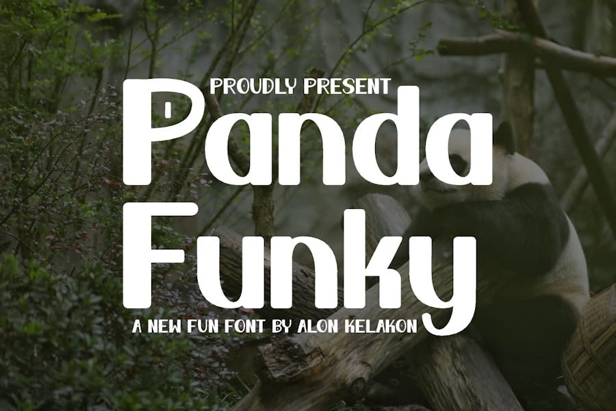Panda Funky — Funny & Cute Font