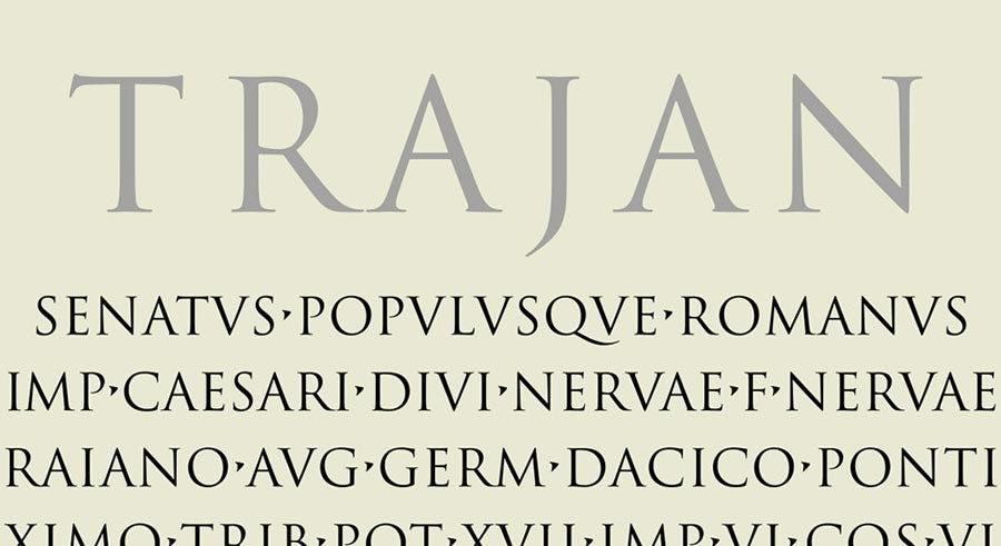 Professional Font #3—Trajan