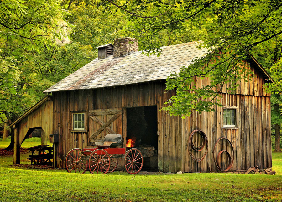 Millbrook Village Historic Site represents the 19th century self-sufficient rural community