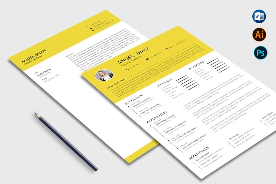 Resume and Letter Microsoft Word