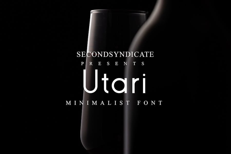 Utari — Minimalist Font