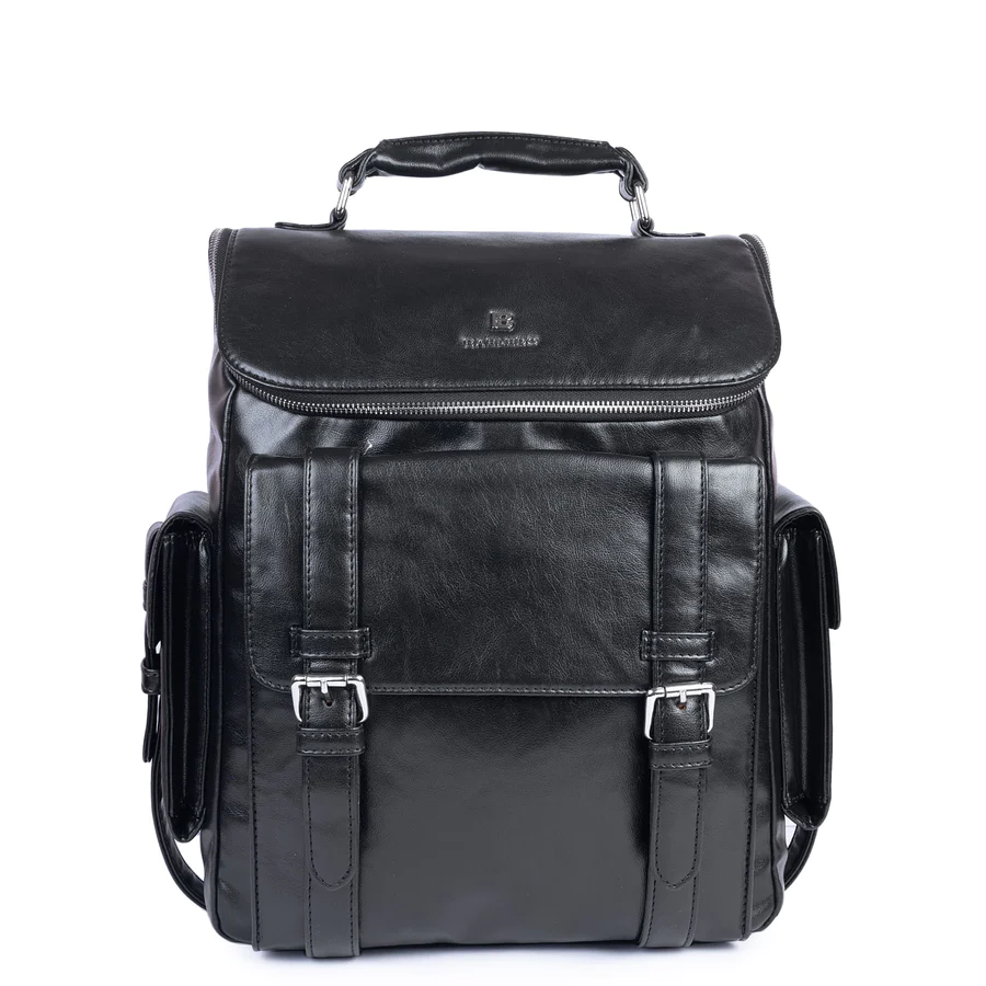 A vegan backpack in black