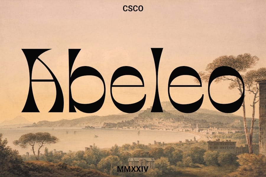 Abeleo — Funky Font
