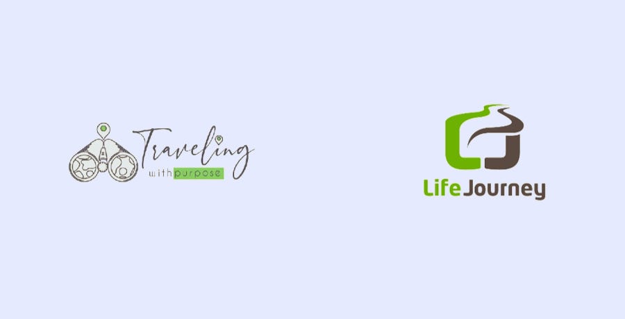 Blog Logo Design — Travel blog