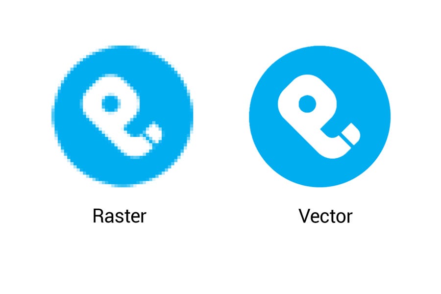 Difference Between Vector vs Raster Images for Logo Design