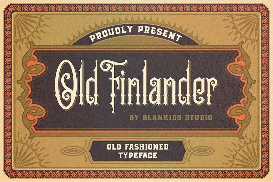 Old Finlander Vintage Typeface
