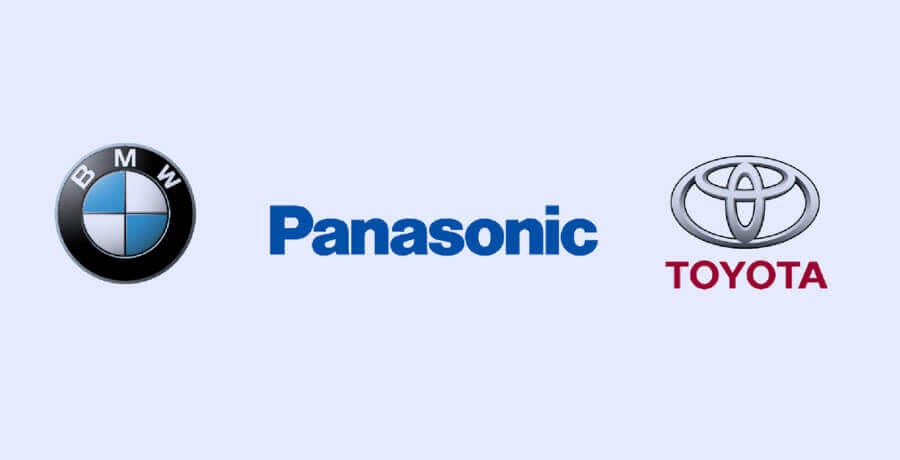 BMW, Panasonic & Toyota Logo