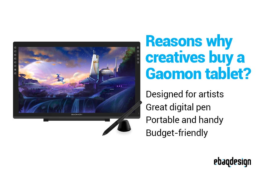 Reasons why creatives buy a Gaomon tablet?