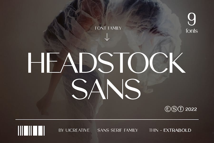 Headstock Sans Serif Family Font