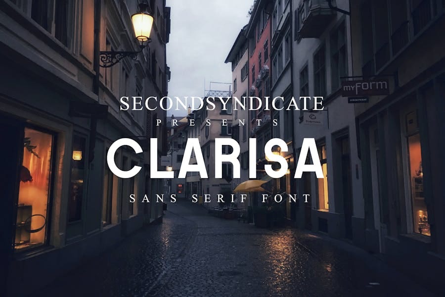 Clarisa — Minimalist Font