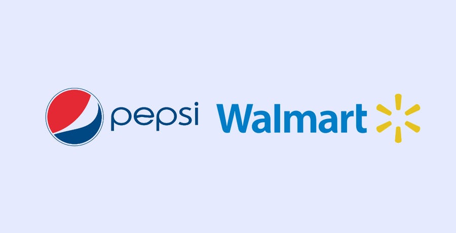 Pepsi and Walmart Logo