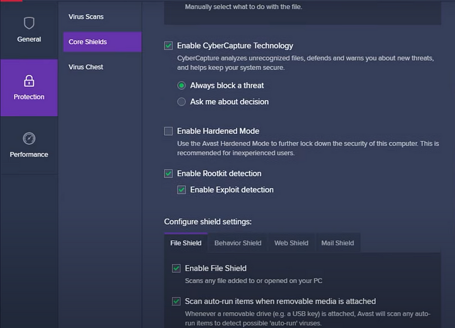 Avast Antivirus —Lightweight Server Security