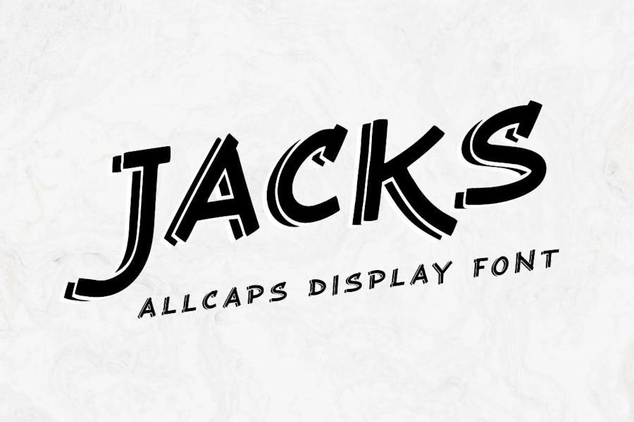 Jacks — Vintage Minimalist Display Font