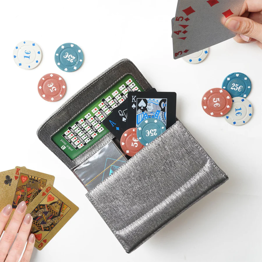 Playing card cases as Diwali gift