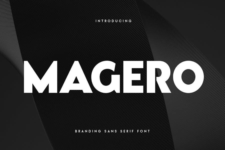 Magero — Branding Sans Serif Font