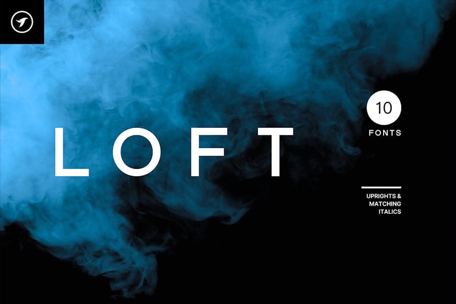 Loft — Minimalist Display Font Family