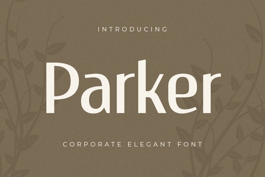Parker — Corporate Elegant Font