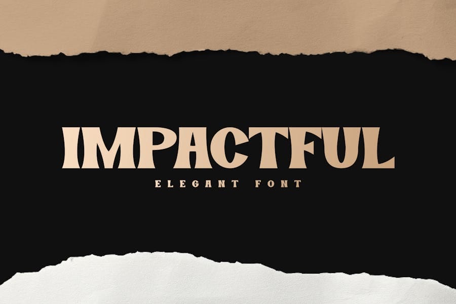 IMPACTFUL — Elegant Font