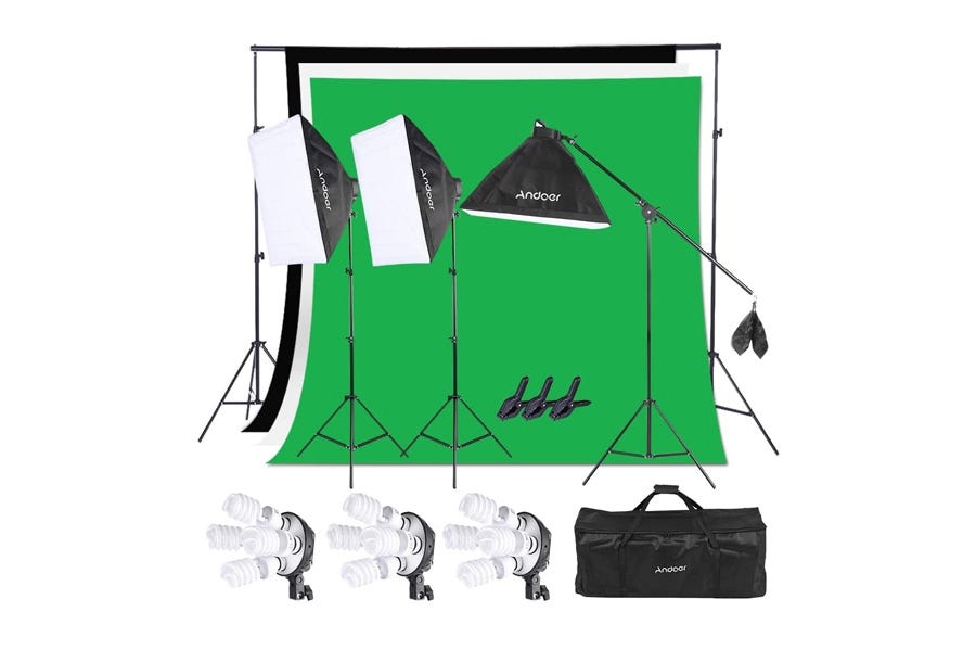 Andoer Softbox Lighting Kit