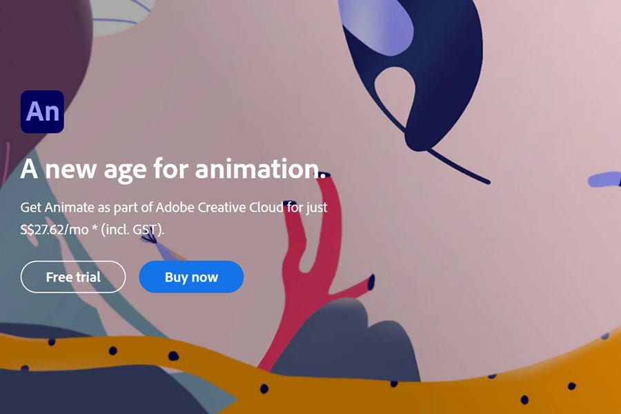 How do I get Adobe Animate for free?
