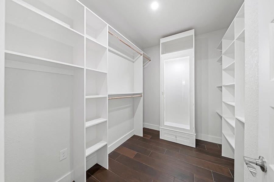Texas barndominium by Kristina Richie - Walk-in closet
