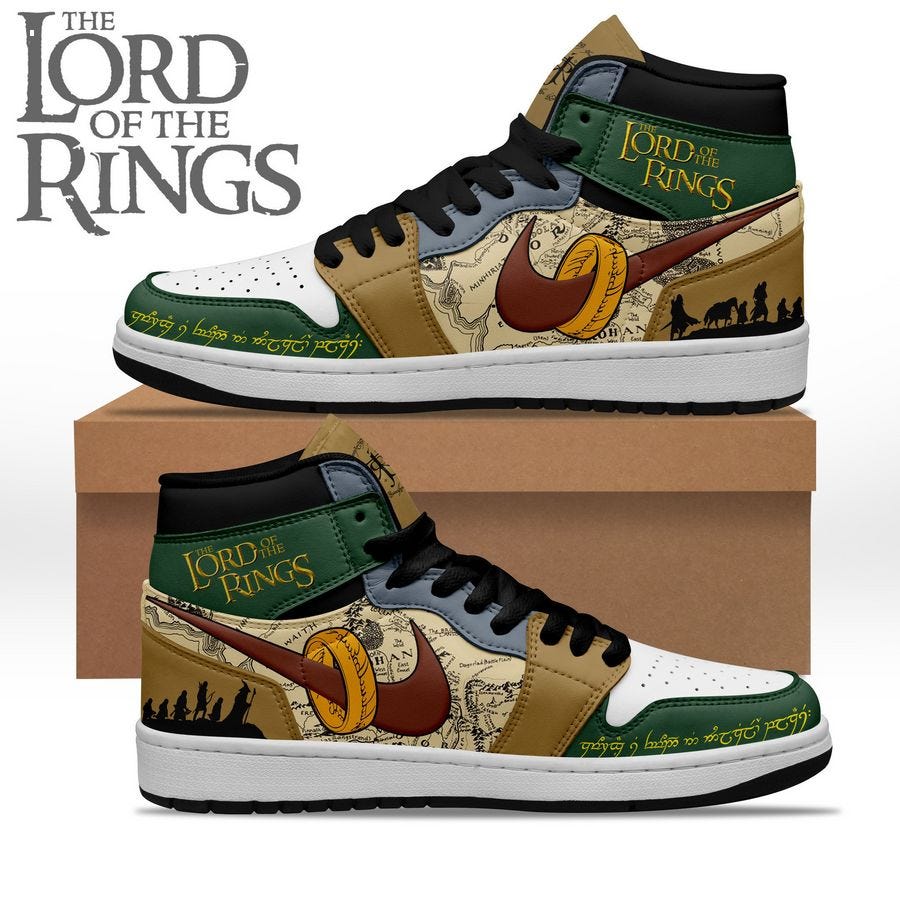 The Lord of the Rings LOTR Air Jordan 1