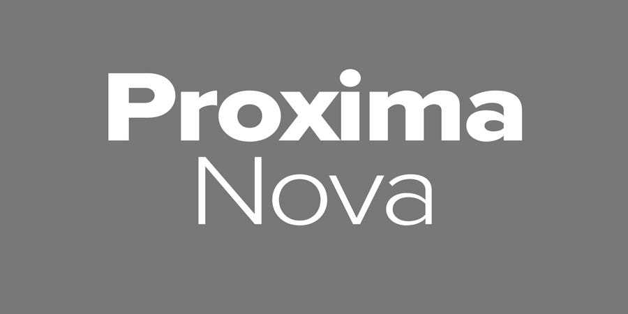 Proxima nova adobe fonts