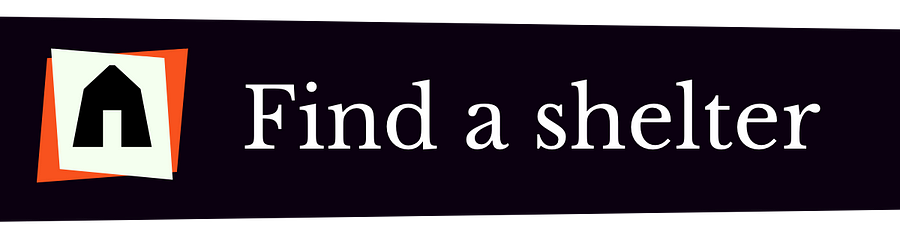 Find the nearest shelter or NGO to your location