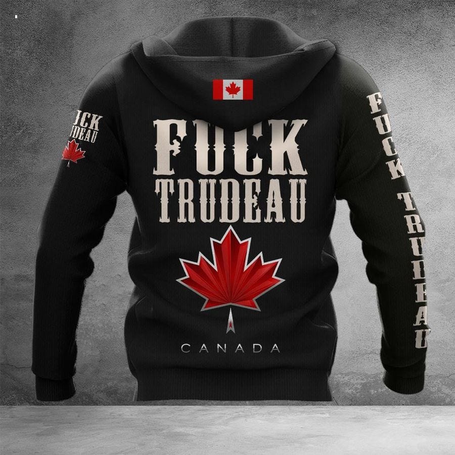Maple Leaves Canadian F Justin Trudeau Hoodie