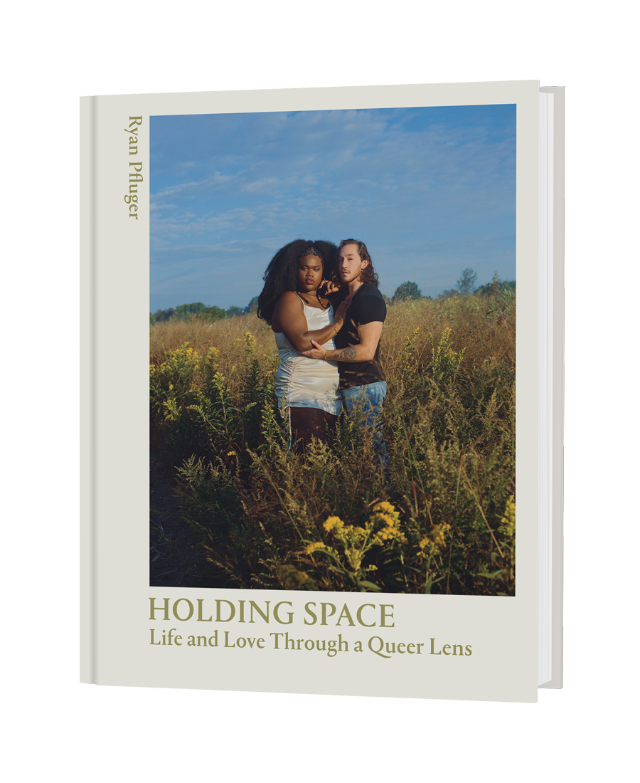 3D cover of Holding Space: Life and Love Through a Queer Lens by Ryan Pfluger