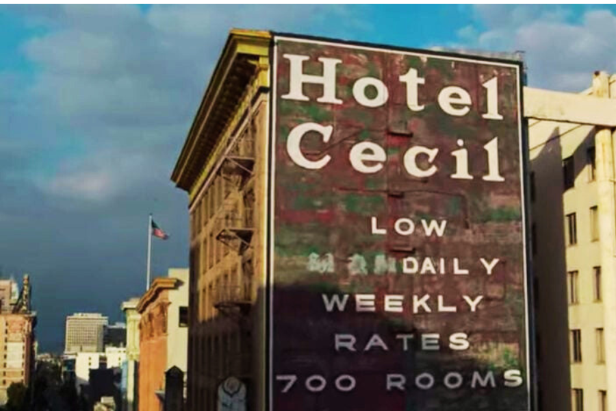 Hotel Cecil de California, embrujado y lleno de historias de terror