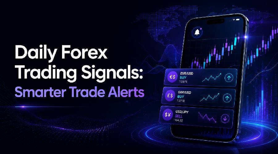 Daily Forex Trading Signals: Smarter Trade Alerts for Forex, Gold, and Crypto Traders