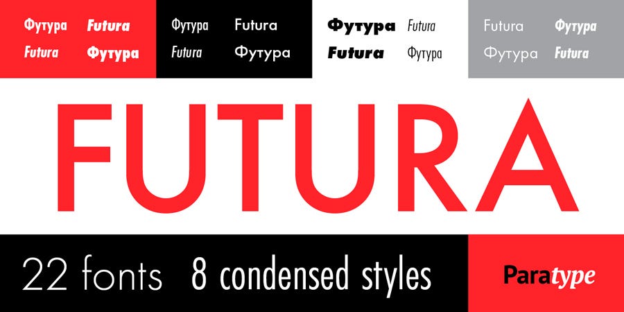 Futura adobe fonts