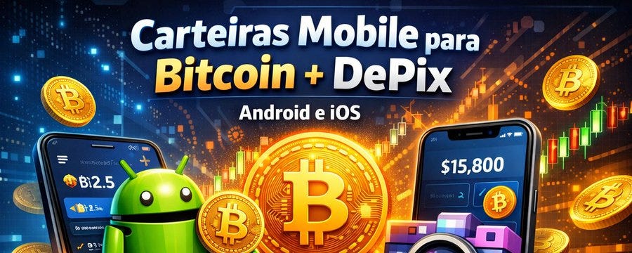 ⚡ Quer aceitar PIX P2P, receber DePix e mover para Bitcoin direto do celular do seu negócio?