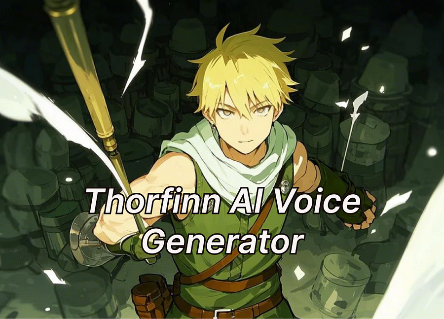 Thorfinn AI voice generator Thorfinn AI voice generator