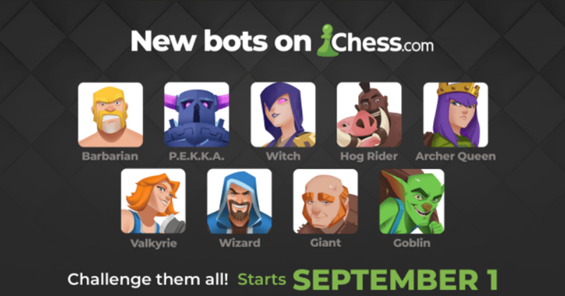 Chess.com and Clash of Clan (Supercell)