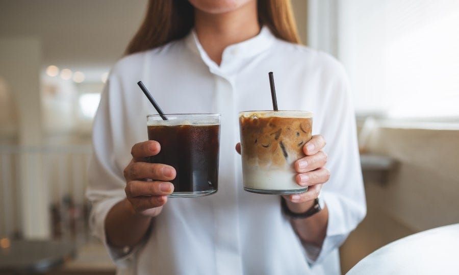 Is iced cold coffee good for you