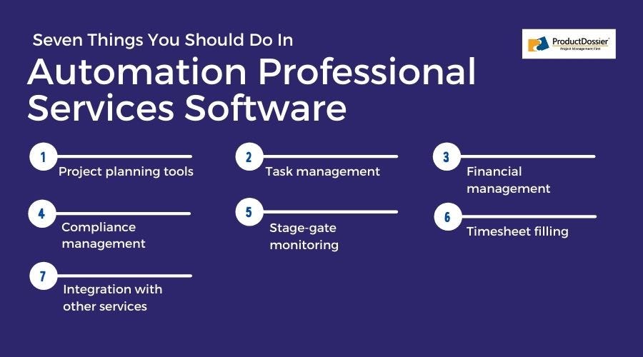 Automation Professional Services Software