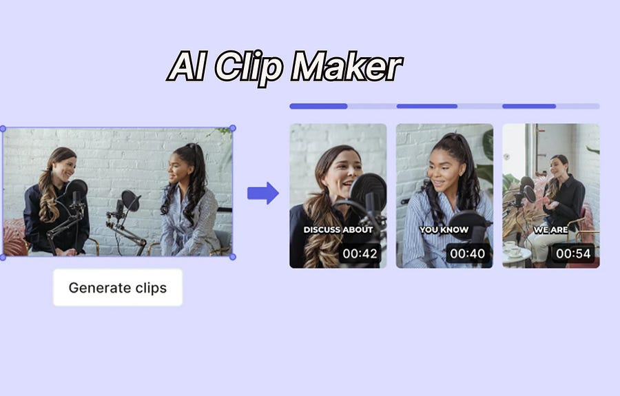AI clip maker