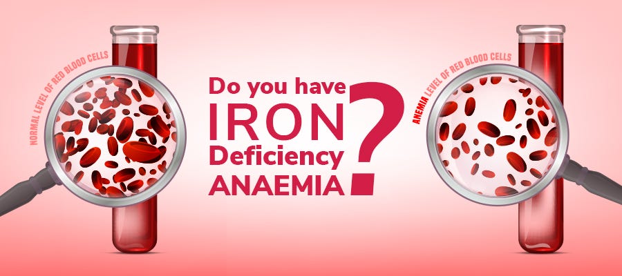 iron deficiency anemia symptoms