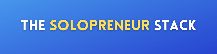 Subscribe to The Solopreneur Stack