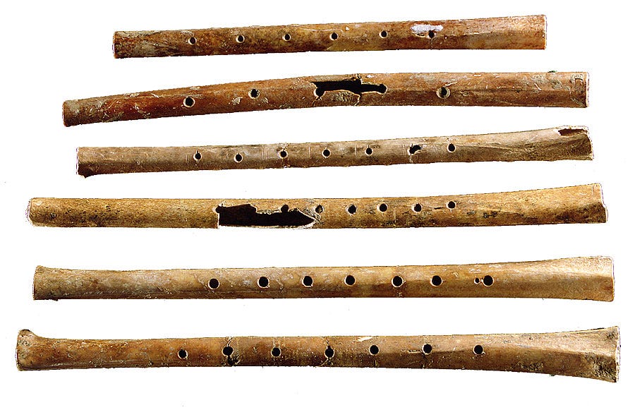 prehistoric flutes as old as 42,000 years ago