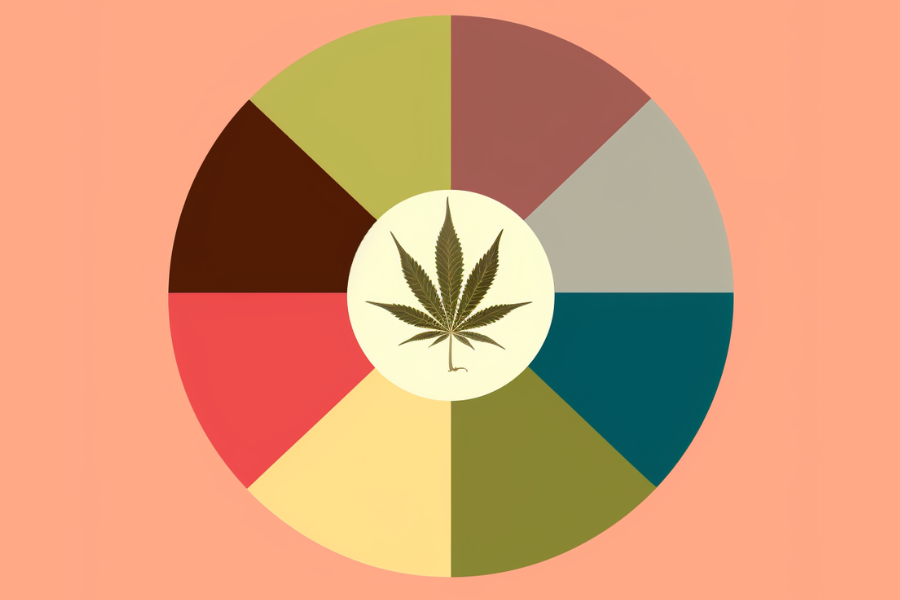 Weed Flavour Profile Wheel | Spiritleaf Little Italy