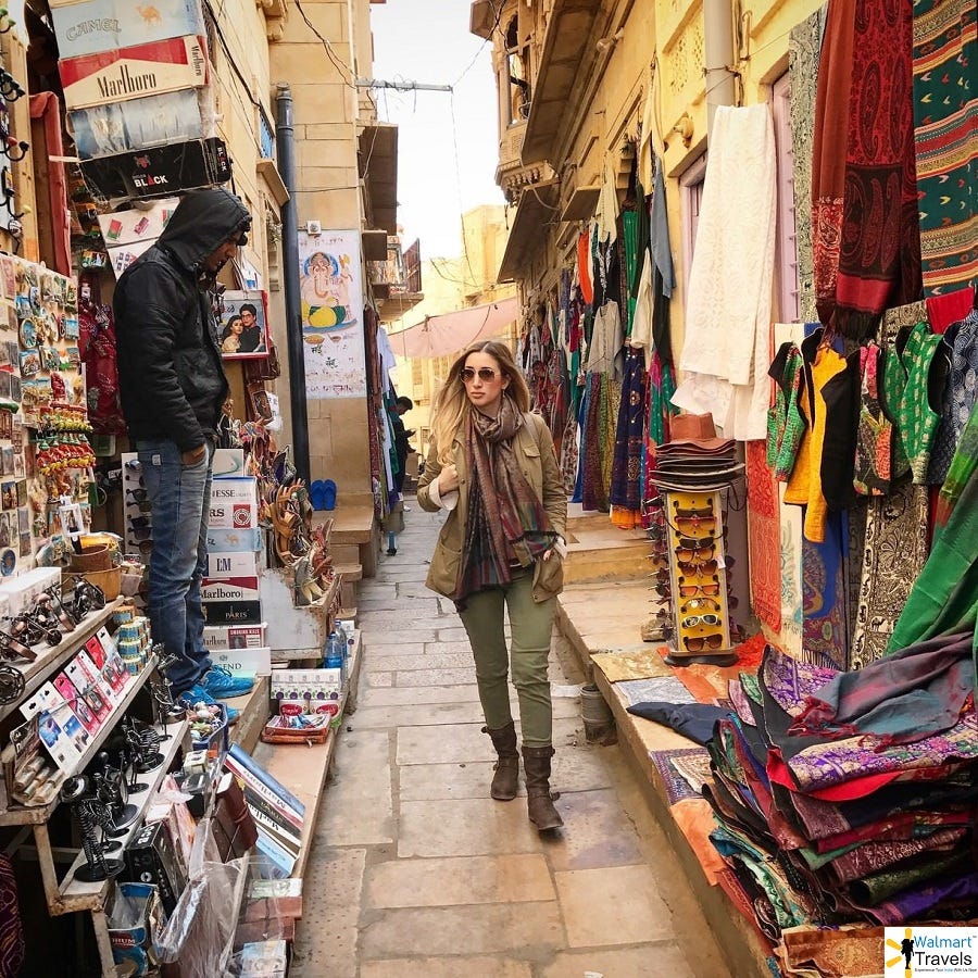 Shopping at Desert National Park Jaisalmer