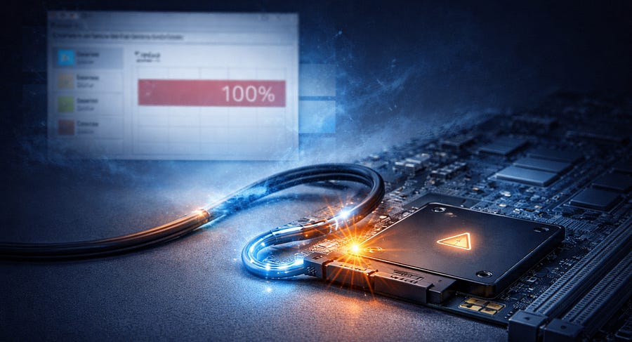Windows Freezes With 100% Disk Usage? It’s Probably Intel RST Resetting Your SATA SSD