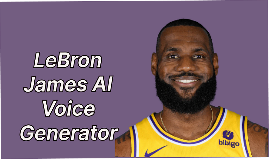 LeBron James AI voice generator