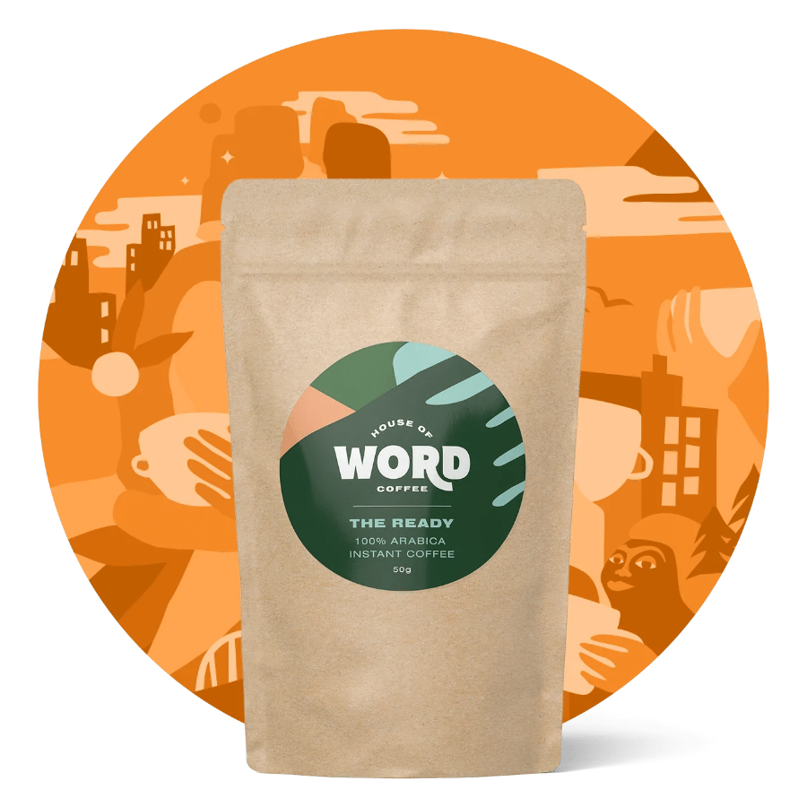 word instant coffee